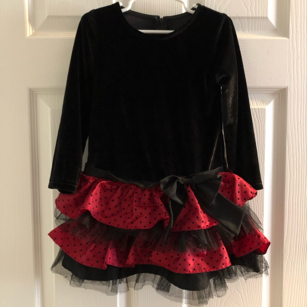 Goodlad Velvet and Tulle Dress